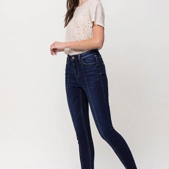 Janelle Stem Hemline Skinny Jean - Picture 6 of 12